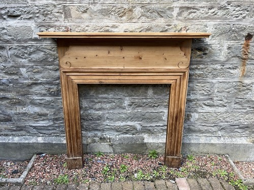 Victorian pine fire - pine,