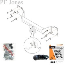 Aragon Towbar for Audi Q7 SUV 2015 Onwards - Swan Neck Tow Bar