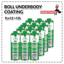 Car Body Schutz x 12 Black Underseal 1 Litre Underbody Coating BOLL