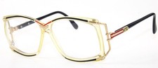 Vintage  Cazal Clear Gold