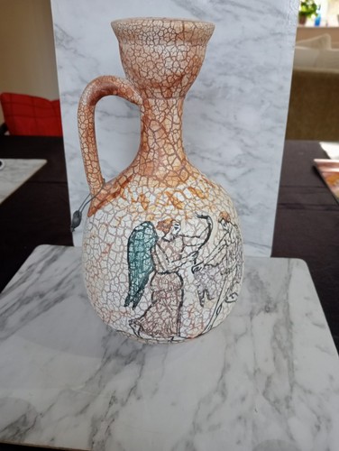 Amphora style vase with - amphora,