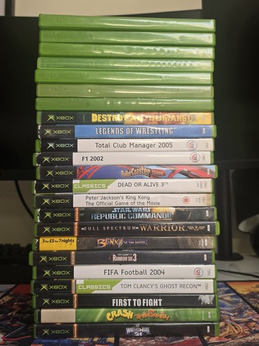 Xbox original game bundle - original,