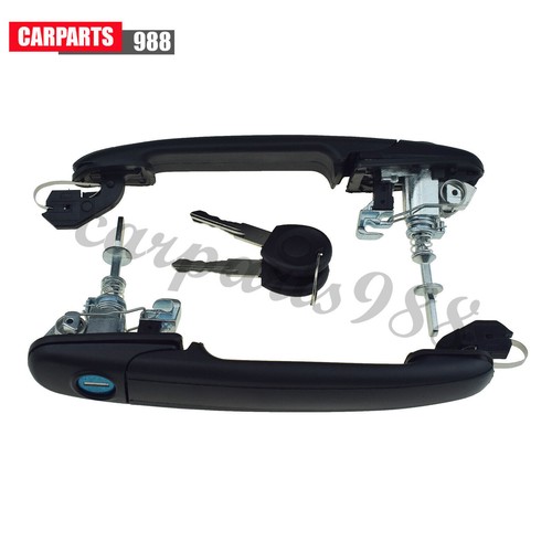 Front outside door handle - front, w/