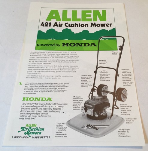 Allen power 421 - allen, cushion