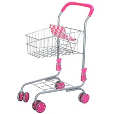 Kids Metal Shopping Cart