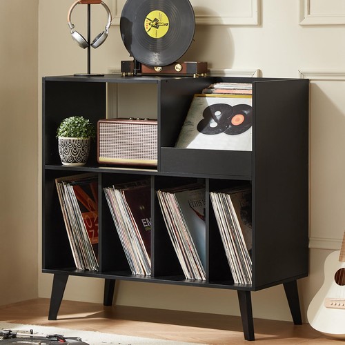 Large record stand with - record,