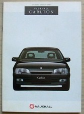 VAUXHALL CARLTON 1993 MODELS