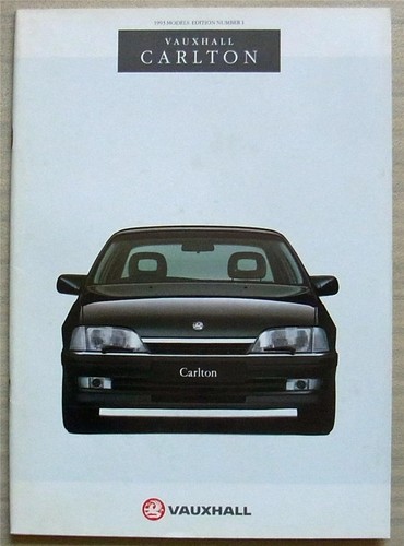 Vauxhall carlton 1993 models - carlton,