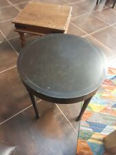 Moroccan round wood table 60