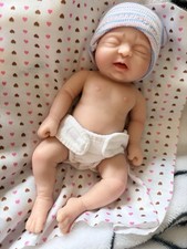 8 Inch Full Silicone Baby Girl