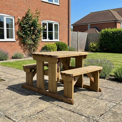 Garden bench table - set, outdoor