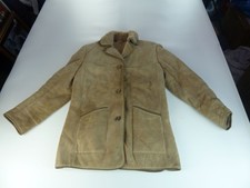 Shearling Coat Womens 12 Tan