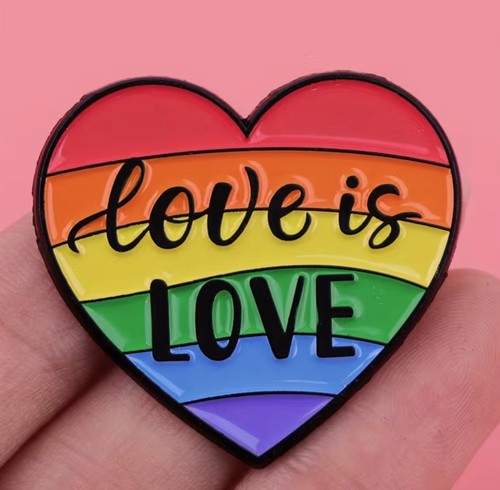 Love rainbow heart - love, is