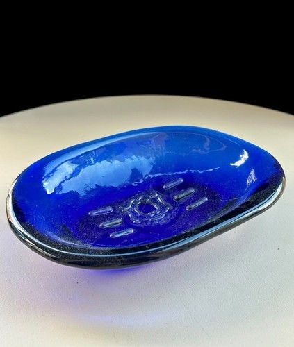 Vintage retro cobalt blue art - vintage,