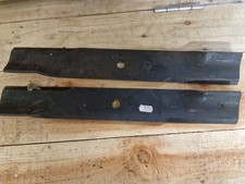 2 Off 18" Standsrd  Mower Blades  Fits Ferris Wright Iseki    New Old Stock