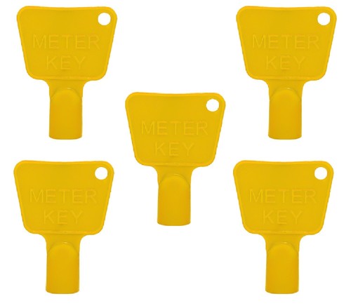Triangular meter box key - box,