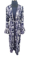 Beautiful Womens Abaya Size 58 Tye Dye Look 4 Piece Abaya Made In Dubai