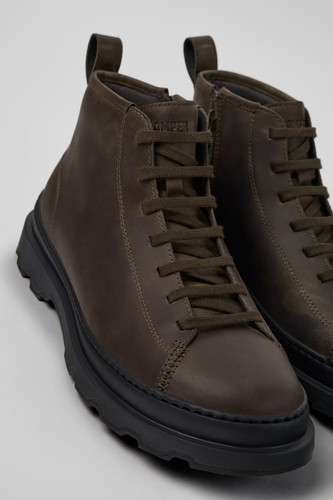 Camper brutus green - green, nubuck