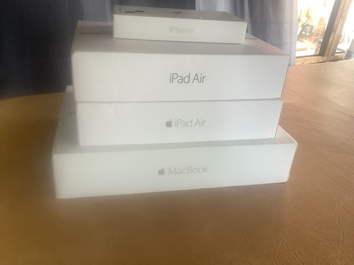 Apple empty box - apple, bundle