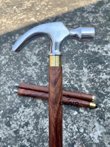 Antique solid hammer - hammer, head
