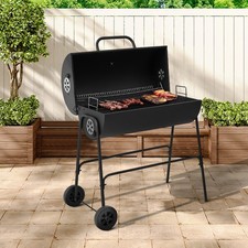 Large Oil Drum Charcoal BBQ