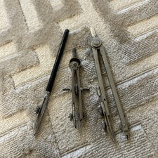 Vintage Technical Drawing Set -  3 items