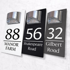 House Number Plaques