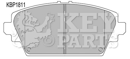 Key parts kbp1811 brake - key, pad