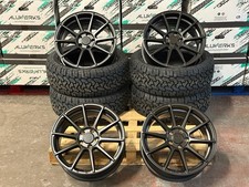 18" Black Alloy Wheels Fit