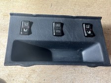 Mercedes SE SEL SEC 1266801852 3 Switch Trim W126 center console coin tray