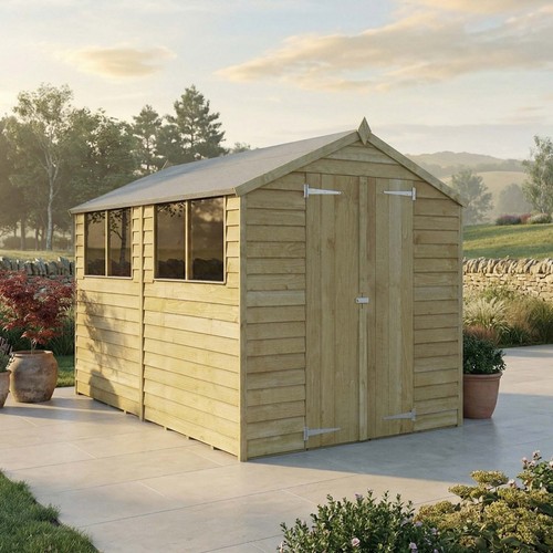 Wooden 10ft 6ft overlap - 6ft,