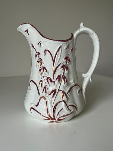 Antique harebells pink - harebells, lustre