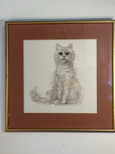 Mads stage cat - print, danish