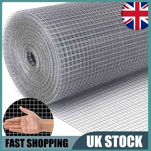Galvanised welded wire - 8m, mesh
