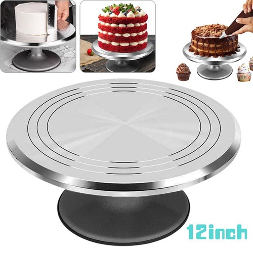 30cm cake turntable aluminum - 30cm,