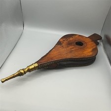 Vintage Wooden Fire Bellow -