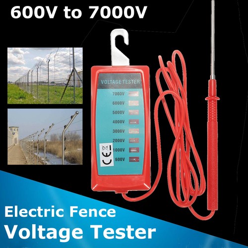 Electric fence voltage - electric, tester