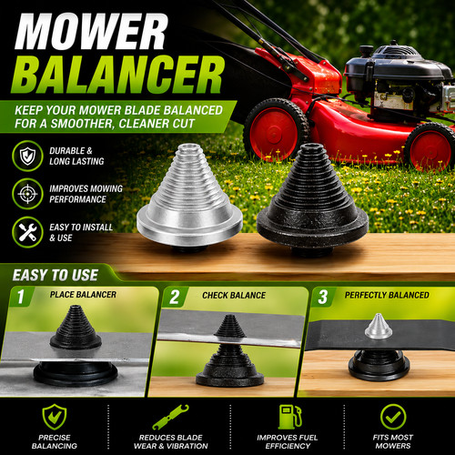 Lawn mower blade balancer - mower,