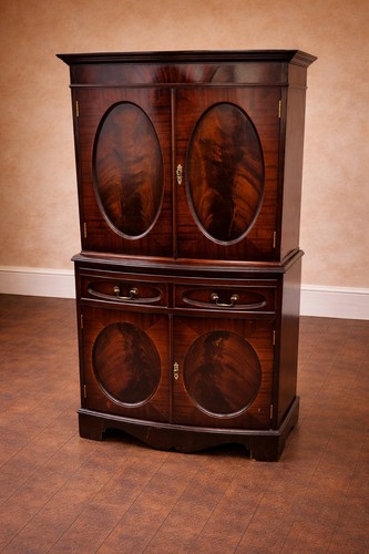Antique 1930s mahogany drinks - 1930s,