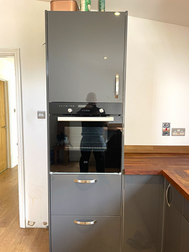 Grey gloss kitchen sink - ,
