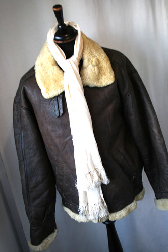 Vtg aviation shearling - b-3,