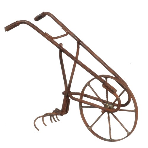 Dolls house cultivator - dolls, tiller