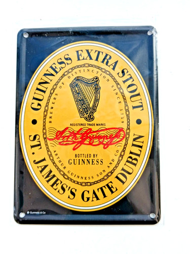 Vintage guinness metal - vintage,