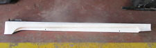 TOYOTA PRIUS 2016 HYBRID NS PASSENGER LEFT SIDE SKIRT DAMAGED WHITE ST167