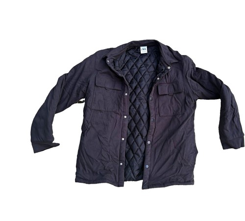 Zara men black quilted - zara,