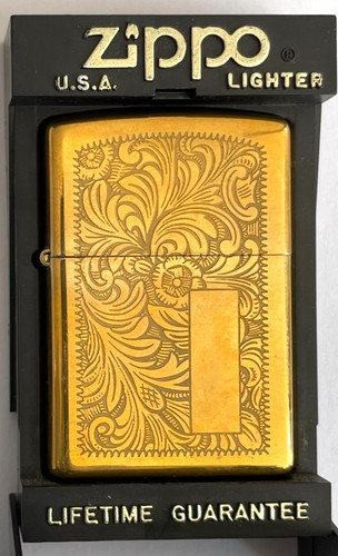 Brass zippo lighter - brass,