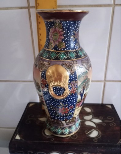 Antique japanese satsuma - satsuma, vase