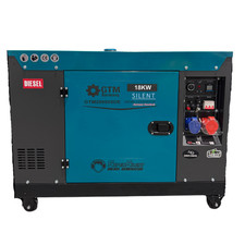 Silent Diesel Generator 18KW GTM 18000SDE 3-Phase 400V Water Cooled Industrial