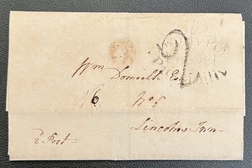 1815 pre stamp entire - 1815, pre-stamp