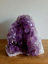 Natural Amethyst Druze Geode